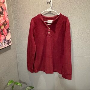 Goodfellow & Co Maroon Long Sleeve Men’s